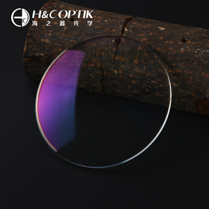 Lentilles optiques incassables 1.59 en <span class=keywords><strong>polycarbonate</strong></span> anti-lumière bleue SHMC, lentilles optiques de 73 mm de diamètre, lentilles optiques en PC anti-lumière bleue - Product Image 2