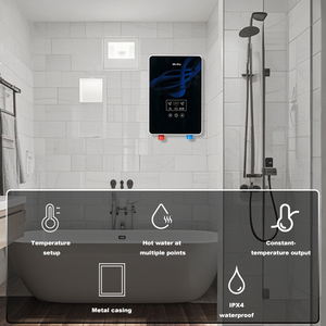 Calentador de Agua Instantáneo de Pared para Baño, 230v 220v, el Mejor de China, Calentador de Agua Caliente Bajo Demanda - Product Image 2