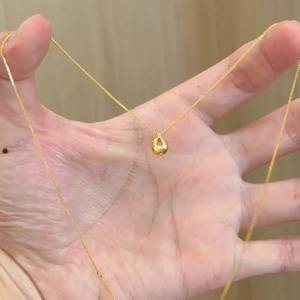 Collier Golden Tuo pour femme, luxe léger, haute couture, nouveau style <span class=keywords><strong>chinois</strong></span> 2024, chaîne de clavicule, vente en gros par lots - Product Image 3