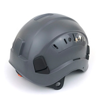 Casque de sécurité ANT5PPE Casque de chantier Casque de sauvetage avec lunettes de protection visière pour travaux de construction en extérieur Escalade Randonnée