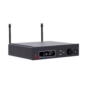 SLXD4 meilleur microphone professionnel sans fil à 2 canaux Microphone dynamique UHF Microphone de karaoké portable - Product Image 3