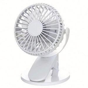 VENTE FLASH Ventilateur USB rechargeable à clipser, mini ventilateur de bureau portable, ventilateur pour poussette de bébé - Product Image 1