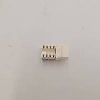 8P8C IDC Tipo 90 grados Cat.6 UTP Keystone Jack placa frontal hembra conector módulo RJ45 red sin blindaje telecomunicaciones