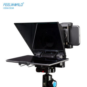 FEELWORLD Mini téléprompteur prise en charge jusqu'à 8 "Smartphone/tablette invitant Smartphone DSLR prise de vue avec télécommande APP <span class=keywords><strong>TP2A</strong></span> - Product Image 1