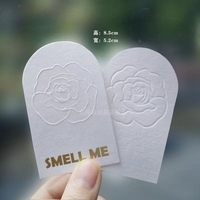 Papier test de parfum Lantos LS-PTP0014, spray absorbant pour parfum, design de logo personnalisé pour une utilisation promotionnelle