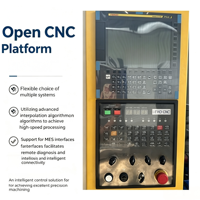 Fresadora CNC de 5 Ejes LEYO T600, Fresadora Compacta con Control Fanuc Robodrill de 5 Ejes, Cono de Husillo BT40, Husillo Único