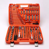 216 Piece Set of Machine Repair Kit, Hardware Socket Wrench, Car Repair Tool Set