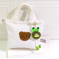 Porte-clés Pomme de Terre en Peluche - Pendentif de Sac, Breloque Jouet en Peluche Mignon et Original