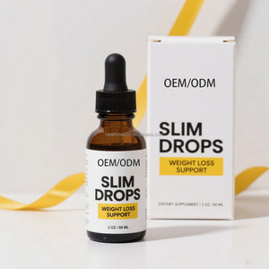 नम निजी लेबल स्लिम ड्रॉप स्लिमिंग पूरक तरल प्राकृतिक चयापचय बूस्टर खुराक गार्सिनिया कैंबबोगिया के साथ तेजी से आहार - Product Image 1