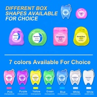 Fil Dentaire Orthodontique Écologique en Plastique à la Menthe et au Maïs en Gros, Distributeur Porte-clés pour Bagues, Soins Buccaux en Boîte