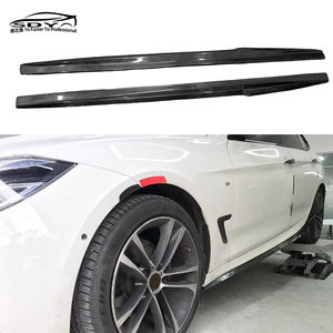 Labio de falda lateral de alta calidad de fibra de carbono estilo <span class=keywords><strong>F34</strong></span> <span class=keywords><strong>3GT</strong></span> GTS para BMW <span class=keywords><strong>F34</strong></span> GT 3 Series GT - Product Image 2
