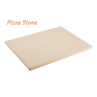 Pierre à pizza rectangulaire grande taille Yongli, pierre de cuisson ronde pour pizza, plaque de cuisson durable, outils de cuisine pour la cuisson au four et le barbecue