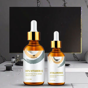 Siero viso Anti-invecchiamento organico PHISYA Set di acido ialuronico e vitamina <span class=keywords><strong>C</strong></span> ingrediente principale olio di Emu per combattere le rughe siero per il viso - Product Image 2