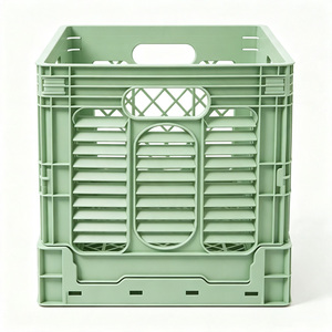 Caja <span class=keywords><strong>de</strong></span> Almacenamiento Plegable Cuadrada <span class=keywords><strong>de</strong></span> Plástico Resistente JOIN, Apilable, para Logística y Distribución <span class=keywords><strong>de</strong></span> Almacenes - Product Image 5