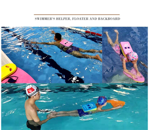 Planche à roulettes en mousse EVA pour enfants, avec pagaie intégrée, légère, durable, flottante, pour débutants, utilisation en piscine et à la plage, couleurs personnalisables, conforme ROHS - Product Image 2