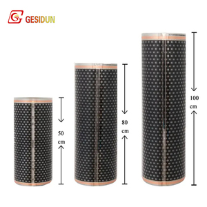 Oem/ODM 220V/230V/240V phong cách mới hồng ngoại Carbon sưởi ấm Mat linh hoạt phim cho trong nhà nhà dưới sàn hệ thống sưởi ấm nhiệt - Product Image 5