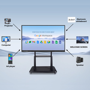 Pantalla Interactiva Inteligente LCD 4K de 55-110 Pulgadas con Lápiz Táctil Android y Soporte de Pared para Escuelas y Oficinas - Product Image 5