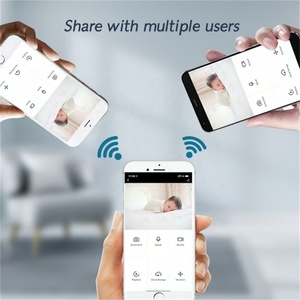 Caméra Intérieure Intelligente Mini WiFi Glomarket 2/3MP Application Tuya Contrôle à Distance Sans Fil Audio Bidirectionnel Détection de Mouvement HD Carte Mémoire - Product Image 2