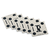 Placa de Identificación de Metal con Código QR Grabado con Láser en Acero Inoxidable Resistente a la Corrosión para Entornos Industriales Extremos