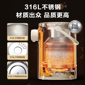 Little Bear Electric <b>Water</b> <b>Dispenser</b> 5L 316L Stainless Steel <b>Automatic</b> Temperature Control Home Use - Product Image 4