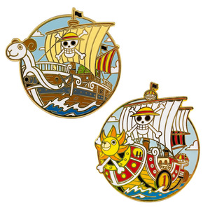 เข็มกลัดเคลือบลายเรือพันซั<span class=keywords><strong>น</strong></span><span class=keywords><strong>น</strong></span>ี่และโกอิงเมอร์รี่จากอ<span class=keywords><strong>น</strong></span>ิเมะวั<span class=keywords><strong>น</strong></span>พีซ สำหรับติดกระเป๋าเป้ เสื้อแจ็คเก็ต ขอ<span class=keywords><strong>ง</strong></span>สะสม ขอ<span class=keywords><strong>ง</strong></span>ขวัญ - Product Image 1