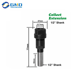 1PC Top Quality <strong>Bits</strong> <strong>Router</strong> Collet Extension Engraving <strong>Machine</strong> Extension Rod - Product Image 6