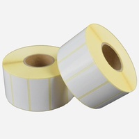 Rouleau d'autocollants personnalisés en papier adhésif continu de 57*30mm étiquettes thermiques directes 4X6 rouleau d'étiquettes de code à barres d'imprimante d'expédition 100X150