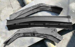 Para 2015-2016, para GT 7.ª generación S650, labio delantero de fibra de carbono tipo J con fácil instalación - Product Image 2
