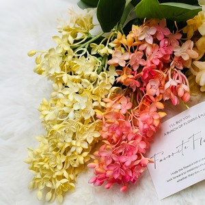 Flores Artificiales de Lila de Plástico Suave al Tacto, Textura Realista, Decoración para Hoteles, Bodas, Hogar, Adornos para Fotografía en Exteriores - Product Image 3