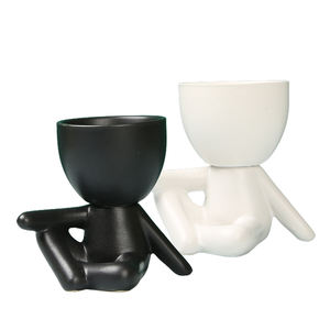 Macetas de Suculentas con Forma Humana, Mini Macetas de Cerámica para Plantas - Product Image 2