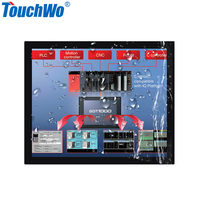 Panel PC Industrial Integrado Resistente de 13.3 Pulgadas, IP65 Resistente al Agua por la Parte Delantera, Pantalla Táctil Capacitiva Antiexplosión 7H, Resistente a Condiciones Extremas