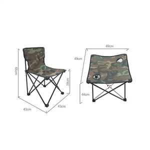 Hot Bán Đồ Nội Thất Ngoài Trời Gia Đình Khung Thép Hiện Đại Gấp Cắm Trại Bảng Và Ghế Đặt - Product Image 6