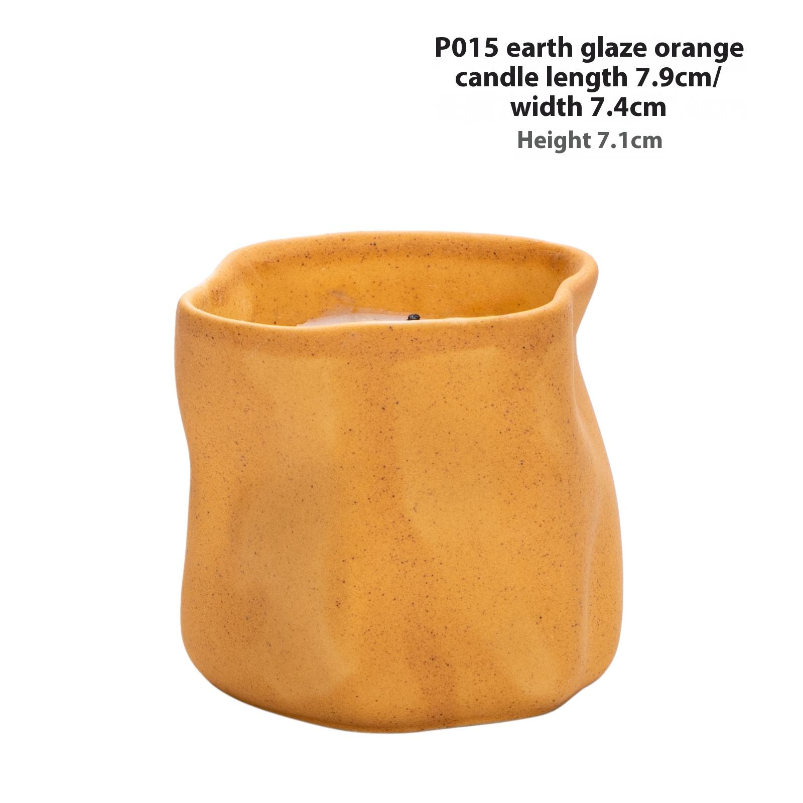 Orange empty without wax