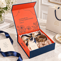 Boîte d'emballage magnétique rigide en carton recyclable avec impression de logo personnalisée de luxe, boîte cadeau pliable avec couvercle magnétique