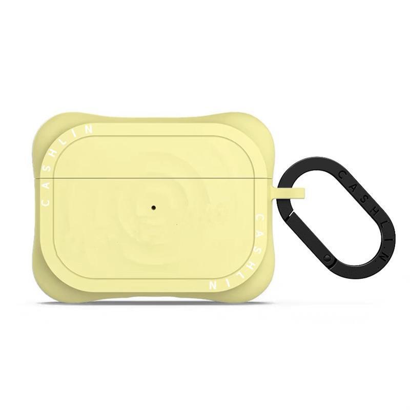 Carcasa para audífonos Boyang, color amarillo tulipán.