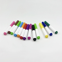 Fabricación Oem No Tóxico 12 Colores 4,5mm Punta Jumbo Marcadores de acuarela Rotuladores Pantone con colores personalizados
