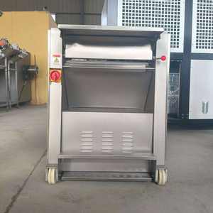 屠宰场猪皮剥皮机和牛肉切条机不锈钢去皮设备带电机芯 - Product Image 5