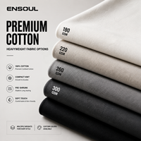 Hersteller von maßgeschneiderten Luxus-Streetwear-T-Shirts |   Hochwertiges 260GSM Baumwoll-T-Shirt mit OEM/ODM-Service, High-End Boxy Fit T-Shirt Fabrik