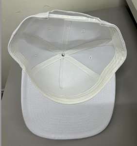 Gorras de Béisbol Personalizadas con Parche/Logotipo de PVC, Gorras de Pana sin Estructura con Visera Plana, Gorras de Pana con Cierre a Presión - Product Image 4