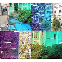 Film dichroïque Film de fenêtre en cellophane irisé holographique clair décalcomanie de confidentialité auto-adhésif effet arc-en-ciel voitures décoratives