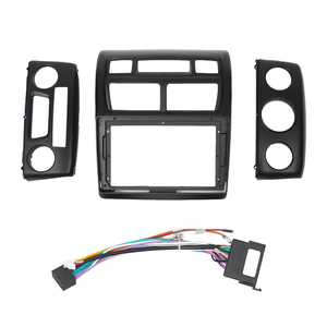 KIA Sportage 2007-2013 MTダッシュボードラジオステレオファシアパネルフレーム9インチスクリーン2 Din Android GPSナビゲーションインテリア - Product Image 1