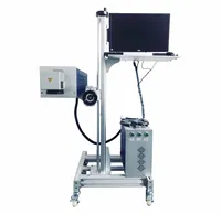 Graveur laser CO2 industriel en ligne pour ligne de production en série, codage de date et de logo non-matériel