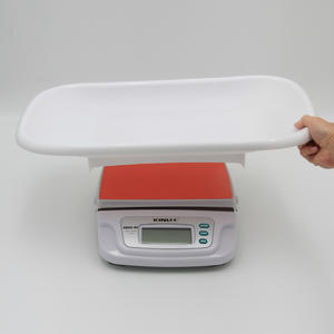 Báscula para Bebés Ebsd-20, 20 kg, Medición de Peso Electrónica, Antideslizante, Rectangular, Blanca, Funciona con Batería - Product Image 5