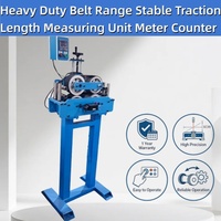 Compteur de mètre robuste pour la mesure de longueur de courroie (1-50 mm) avec traction stable, pour enroulement, déroulement et production