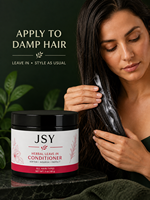 Acondicionador Herbal Sin Enjuague de Marca Privada, Suavizante y Nutritivo para el Cuidado del Cabello, 85g, para Todo Tipo de Cabello, Proveedor Mayorista OEM ODM