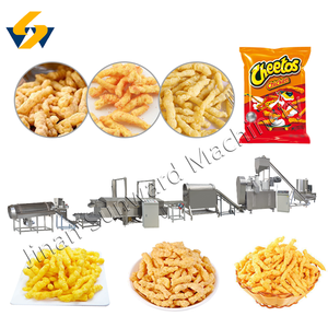 Máquina automática para hacer Cheetos, equipo Kurkure Banane Ki, línea de maquinaria, fabricante de máquinas para hacer aperitivos - Product Image 1