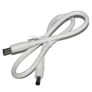 Niederspannungs-<span class=keywords><strong>CCTV</strong></span>-Kamera Audio Weiß 5,5*2,1 DC-Verlängerung kabel Netz kabel - Product Image 1