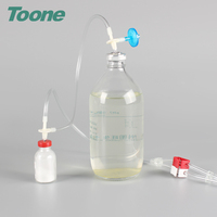 Filtre à membrane microbienne de laboratoire pour tests alimentaires, analyse d'échantillons d'eau, dispositif de filtration stérile à fonctionnement intégré