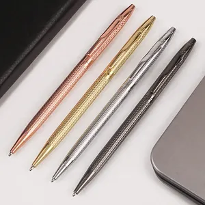 קידום מכירות נמוך מחיר מותאם אישית לוגו טוויסט מלון עט מתכת בולט מתכת עטים כדורי עט מפורסם מותגים