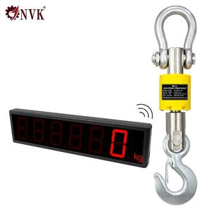 <span class=keywords><strong>10</strong></span> tonnen Elektronische Hängen Skala Digitale Kran Skala Drahtlose Waagen mit Handheld drucker - Product Image 2